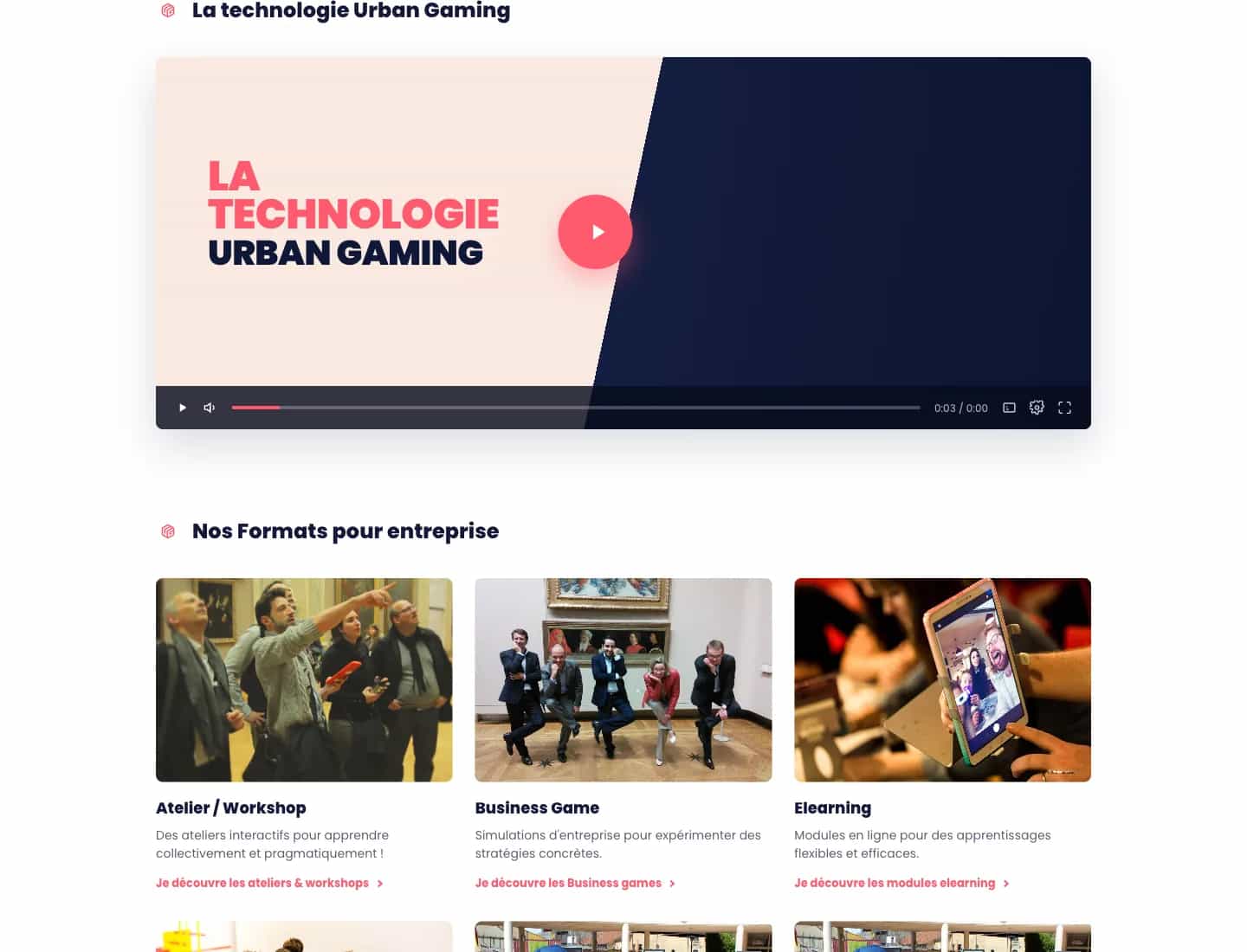 Chiffres clés d'Urban Gaming et photo de groupe des équipes
