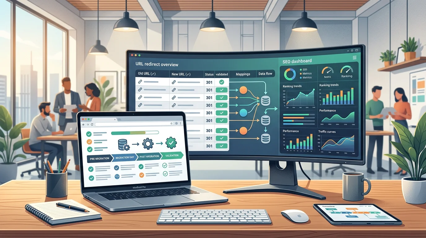 Migration site web : méthode, risques et plan d'action pour une bascule sans perte SEO